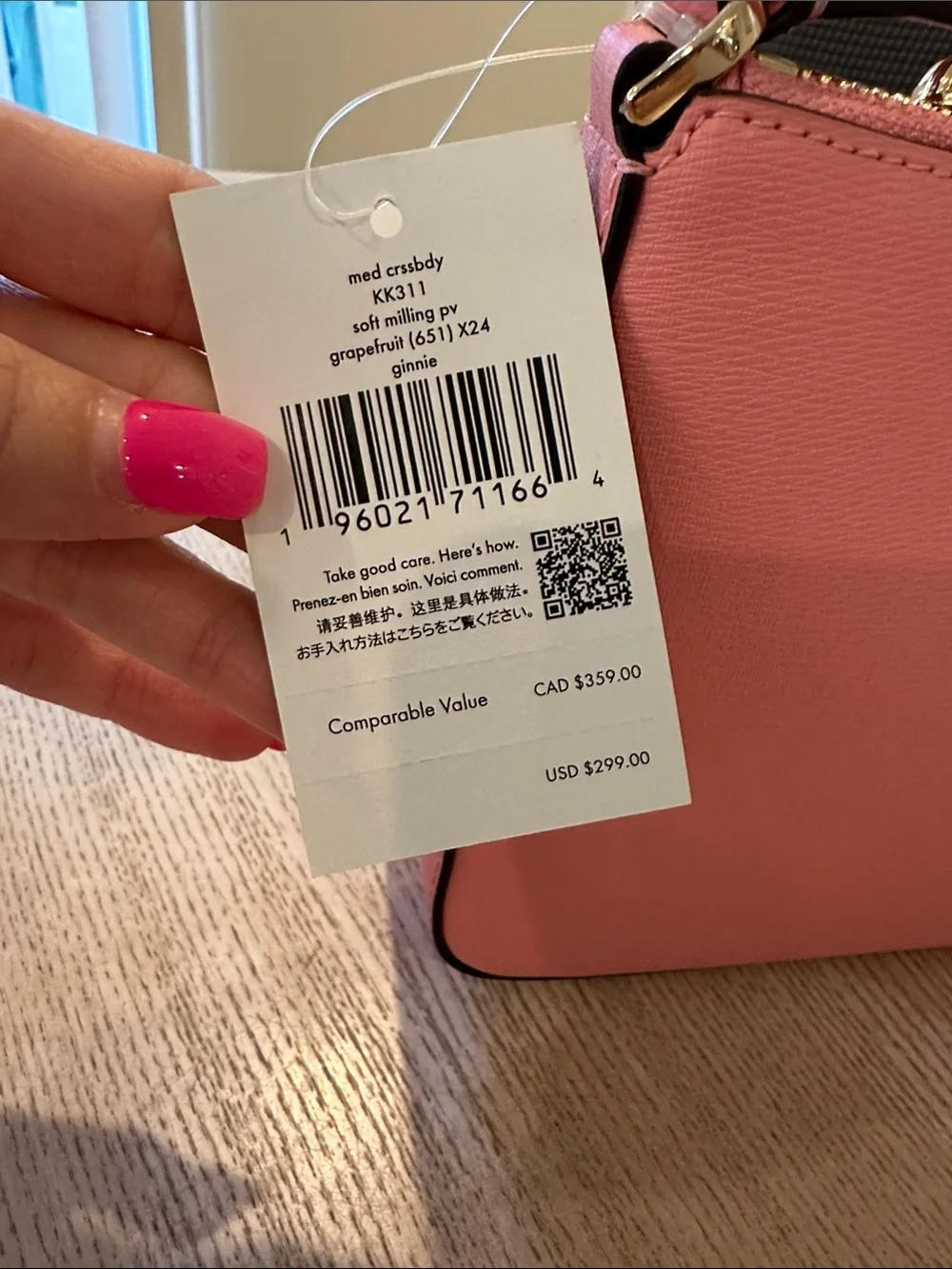 kate spade sleek pink